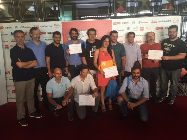 Lps ganadores de los diplomas a las mejores apps 'made in Spain' de 2015
